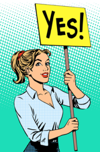 "Yes" Consent Icon